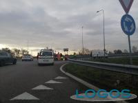 Cuggiono / Mesero - Incidente in rotatoria, 3 dicembre 2019