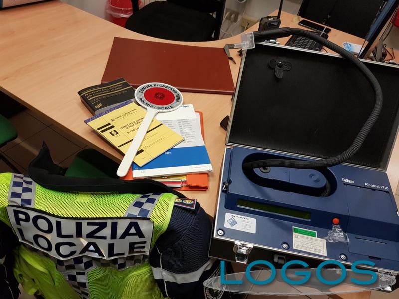 Castano Primo - Polizia locale: alcoltest 