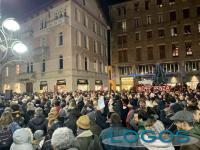 Busto Arsizio - Sardine in piazza San Giovanni