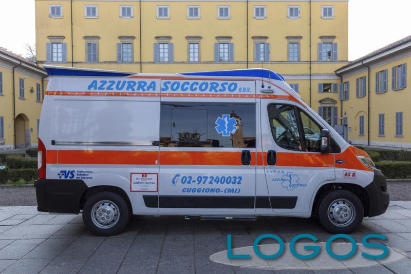 Cuggiono - La nuova ambulanza dell'Azzurra Soccorso