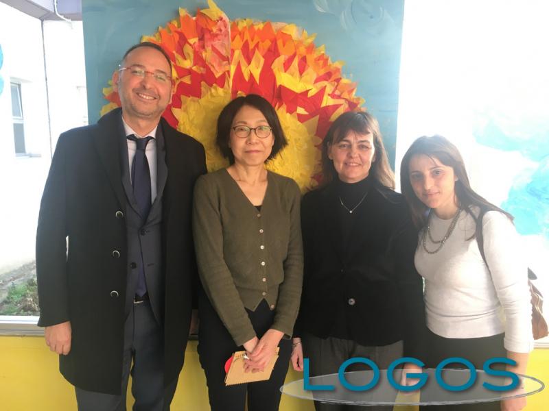 Scuola - Un prof. giapponese a Magenta 