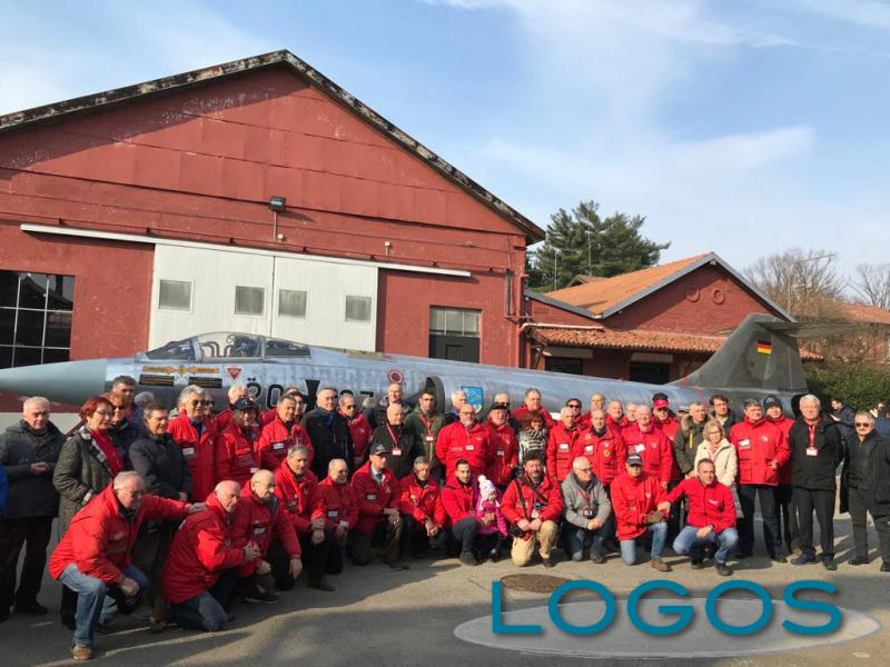 Territorio - Il taglio del nastro dell'F-104 