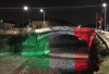 Bernate Ticino - Ponte tricolore sul Naviglio