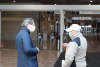 Bergamo - L'Assessore Foroni in visita al nuovo Ospedale