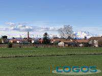 Cuggiono - Paese visto dalla tangenziale sud