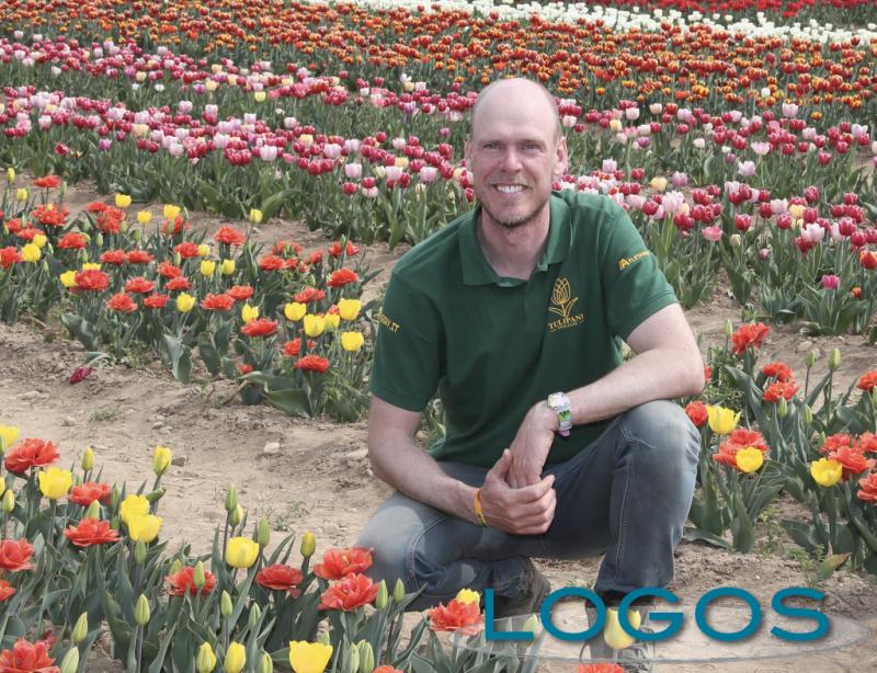 Ambiente - L'ideatore di Tulipani Italini (foto Andrea Cherchi)