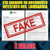 Milano - Documento intestato Regione è falso (Foto internet)