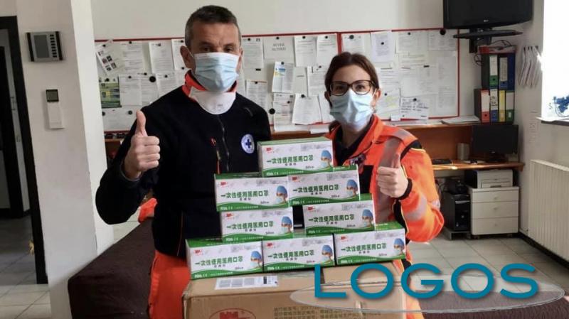 Buscate - Una donazione alla Croce Azzurra per il Covid-19