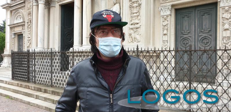 Magenta - Francesco Bigogno con la mascherina Magenta - Francesco Bigogno con la mascherina