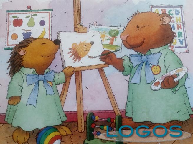 Scuola - Nido, un disegno per bambini