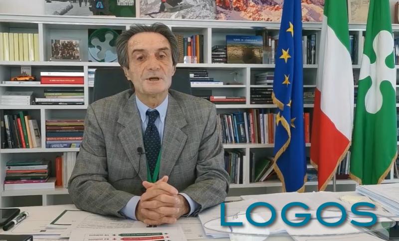Milano - Il presidente della Regione Lombardia, Attilio Fontana (Foto internet)