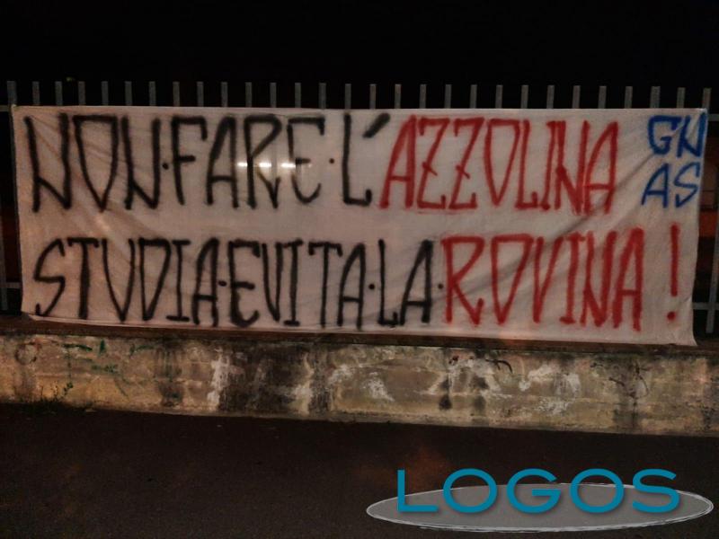 Territorio - Gli striscioni appesi ad Inveruno e Cernusco