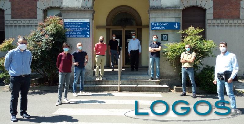 Busto Arsizio - L'ufficio tecnico dell'ospedale di Busto 