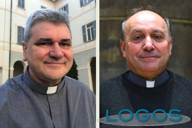 Milano -  Monsignor Luca Raimondi e Monsignor Giuseppe Vegezzi.