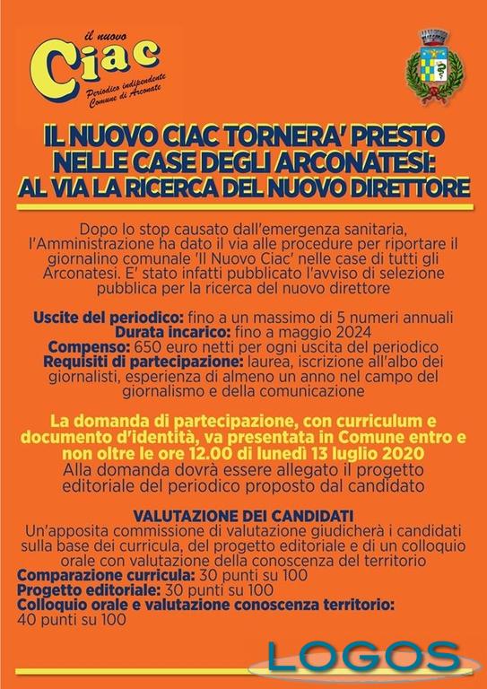 Arconate - 'Nuovo Ciac': si cerca il direttore 