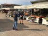 Castano - Il mercato durante l'emergenza Covid (Foto d'archivio)