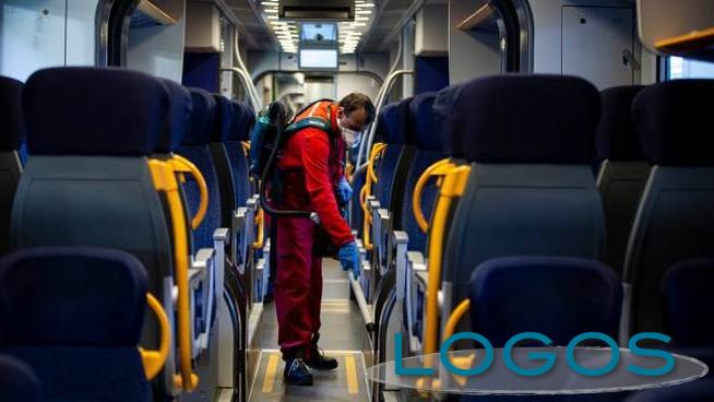 Attualità - Sanificazione treno (Foto internet) Attualità - Sanificazione treno (Foto internet)