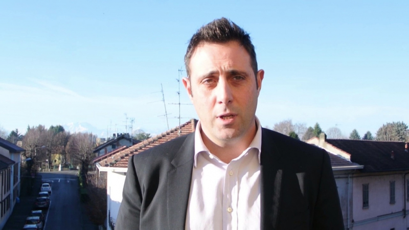 Castano - Il sindaco Giuseppe Pignatiello Castano - Il sindaco Giuseppe Pignatiello