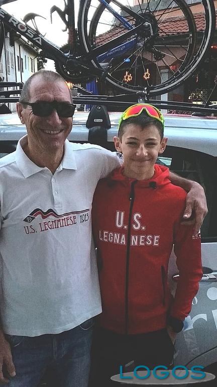 Sport - Il giovane Gabriel Vecchi dell'U.S. Legnanese 