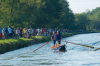 Bernate Ticino - Un momento di una regata storica