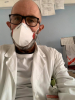Legnano - Un medico legnanese con mascherina (foto facebook)