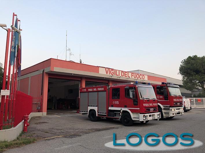 Inveruno - La caserma dei Vigili del fuoco (Foto d'archivio)