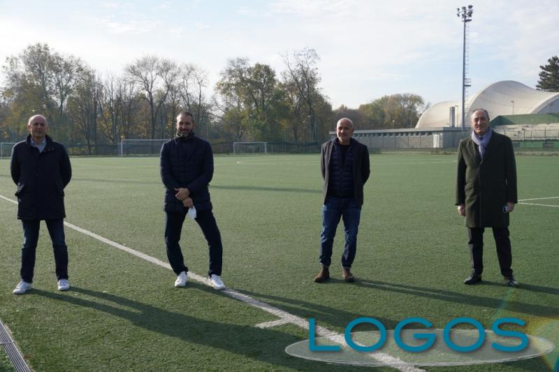 Milano - Zambrotta inaugura il punto tamponi 'drive in' a Bresso Milano - Zambrotta inaugura il punto tamponi 'drive in' a Bresso