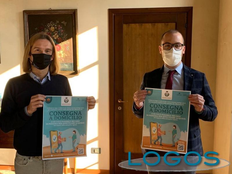 Turbigo - Il sindaco Garavaglia e l'assessore Chiandotto 