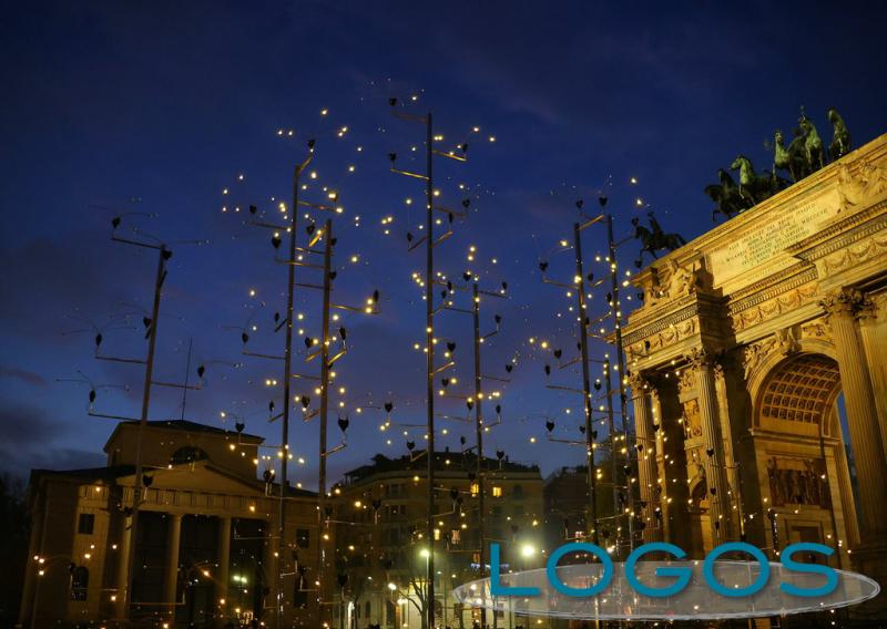Milano - Installazione di Natale 2020, foto di Andrea Cherchi Milano - Installazione di Natale 2020, foto di Andrea Cherchi