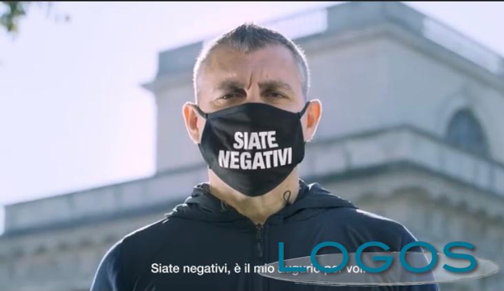 Milano - Bobo Vieri per la campagna della Regione 