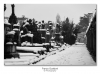Milano - La neve avvolge il Cimitero Monumentale (Foto Franco Gualdoni)