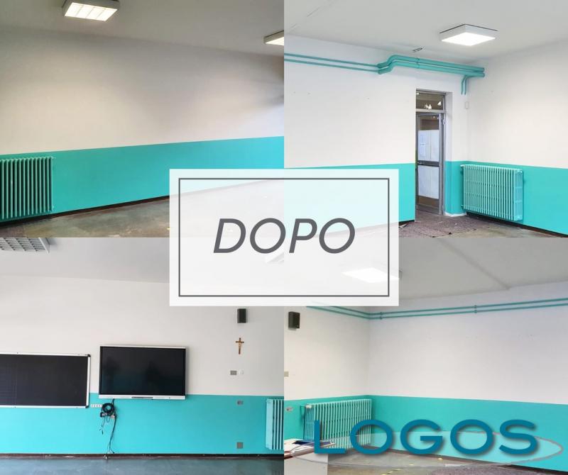 Vanzaghello - Imbiancate le aule della scuola 