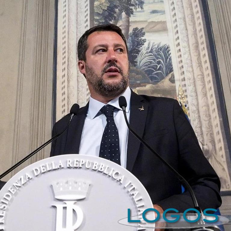 Politica - Matteo Salvini al Quirinale (foto internet)