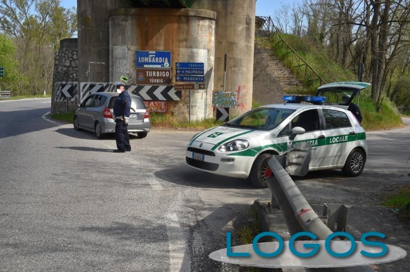 Turbigo - Controlli della Polizia locale (Foto d'archivio)