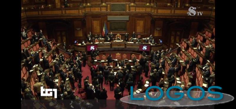 Politica - Voto al Senato per Conte