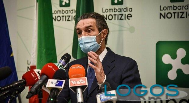 Milano - Il presidente della Lombardia, Attilio Fontana (Foto internet)