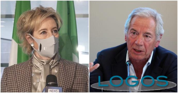 Milano / Territorio - Moratti e Bertolaso (Foto internet)