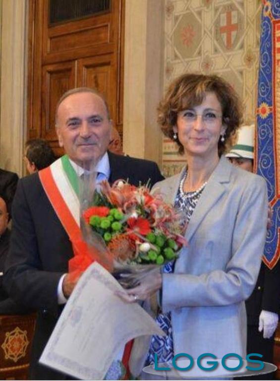 Legnano - Marta Cartabia con l'ex sindaco di Legnano, Centinaio 