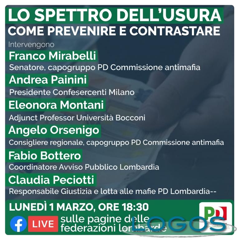 Milano - 'Lo spettro dell'usura' Milano - 'Lo spettro dell'usura'