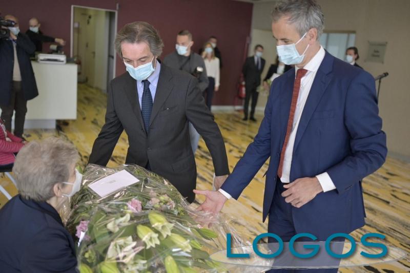 Milano - Commemorazione incidente Pirellone Milano - Commemorazione incidente Pirellone