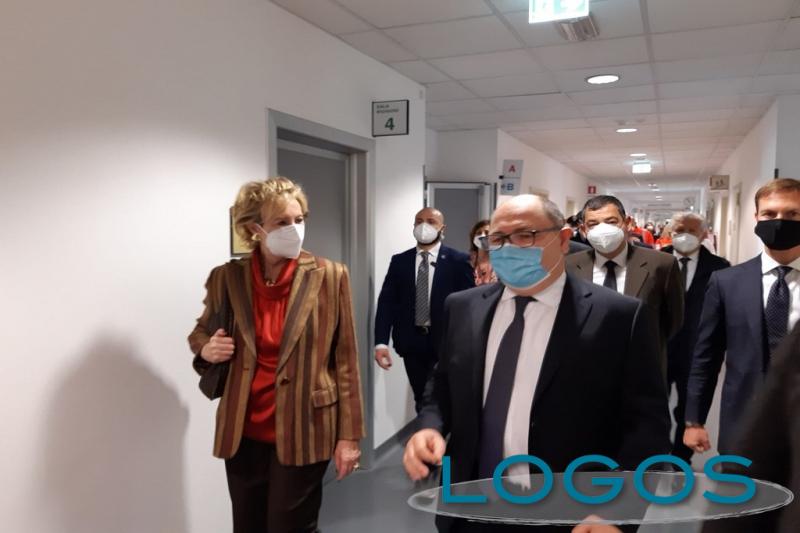 Milano - La vicepresidente della Lombardia, Letizia Moratti 