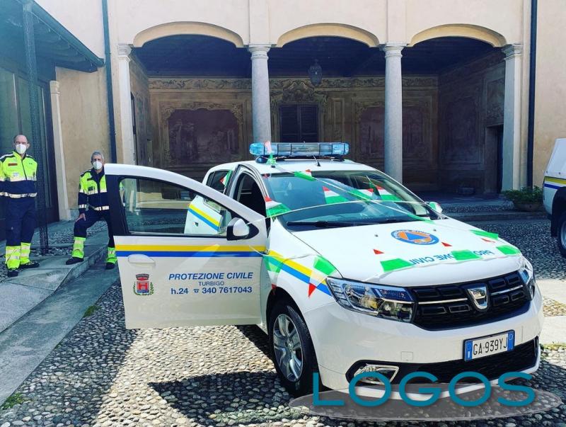 Turbigo - Nuova auto per la Protezione civile 