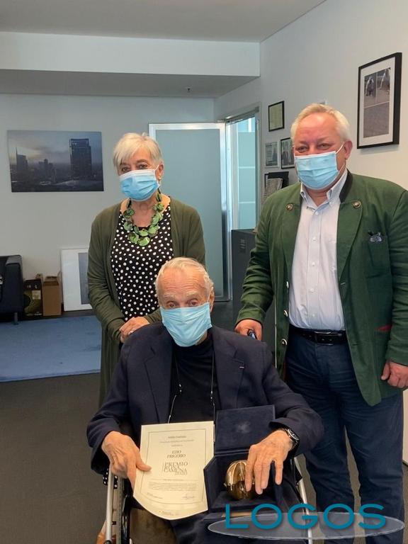 Milano - 'Rosa Camuna' a Ezio Frigerio Milano - 'Rosa Camuna' a Ezio Frigerio