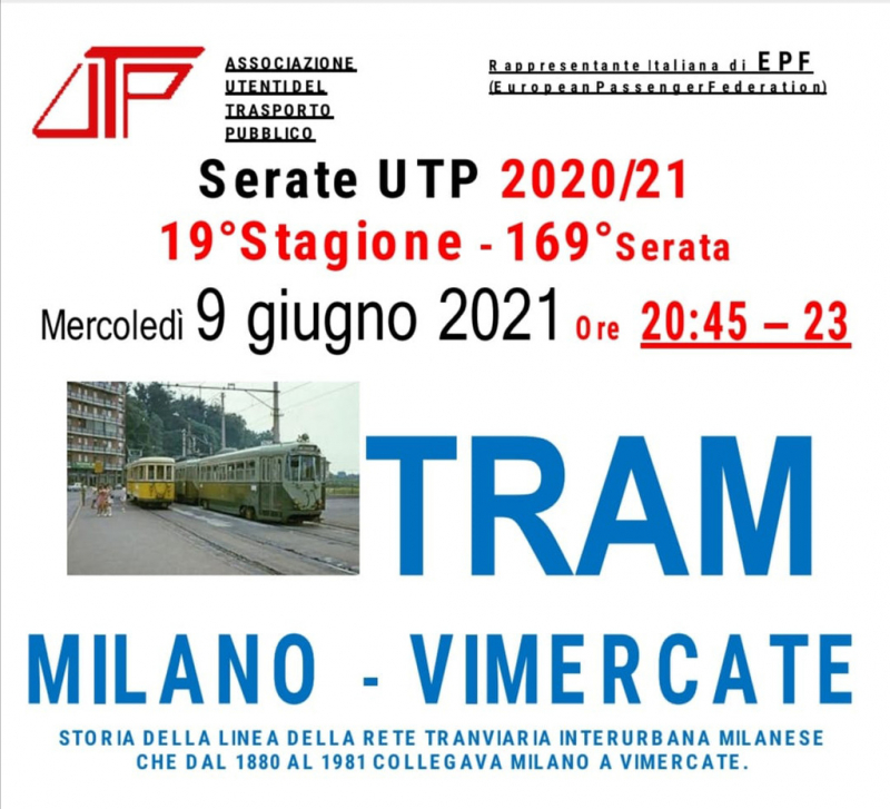 Eventi - Il tram Milano-Vimercate Eventi - Il tram Milano-Vimercate