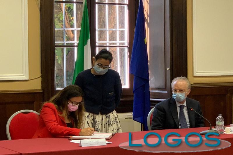 Milano - La firma del Protocollo 
