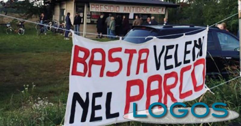 Territorio - Una delle proteste anti discarica (Foto d'archivio)