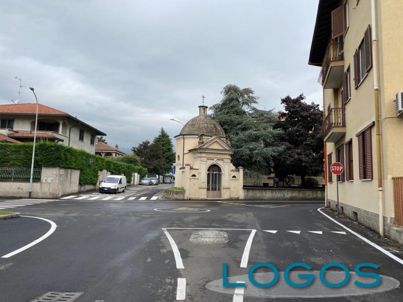 Cuggiono - Nuova intersezione via Cicogna e via Annoni Cuggiono - Nuova intersezione via Cicogna e via Annoni