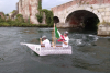 Turbigo - La terza 'Carton Boat Race' (Foto Gianni Mazzenga) 