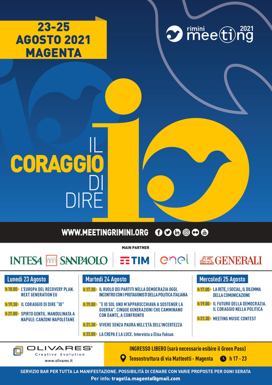 Magenta - Appuntamenti in diretta dal Meeting di Rimini 2021