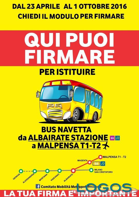 Territorio - Bus navetta Albairate-Malpensa 